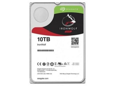Seagate ST10000VN0008 жёсткий диск HDD 10 ТБ 3.5' SATA 6 Гбит/с IronWolf NAS (СИГЕЙТ)